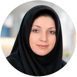 تصویر دکتر مژگان قنادی امامی