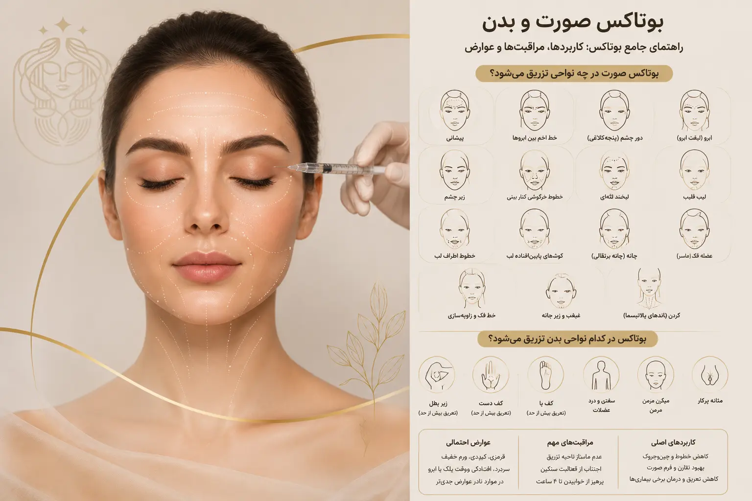 بوتاکس صورت