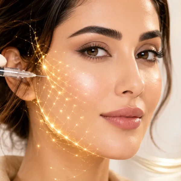 تزریق نخ مایع PLLA لنلوما