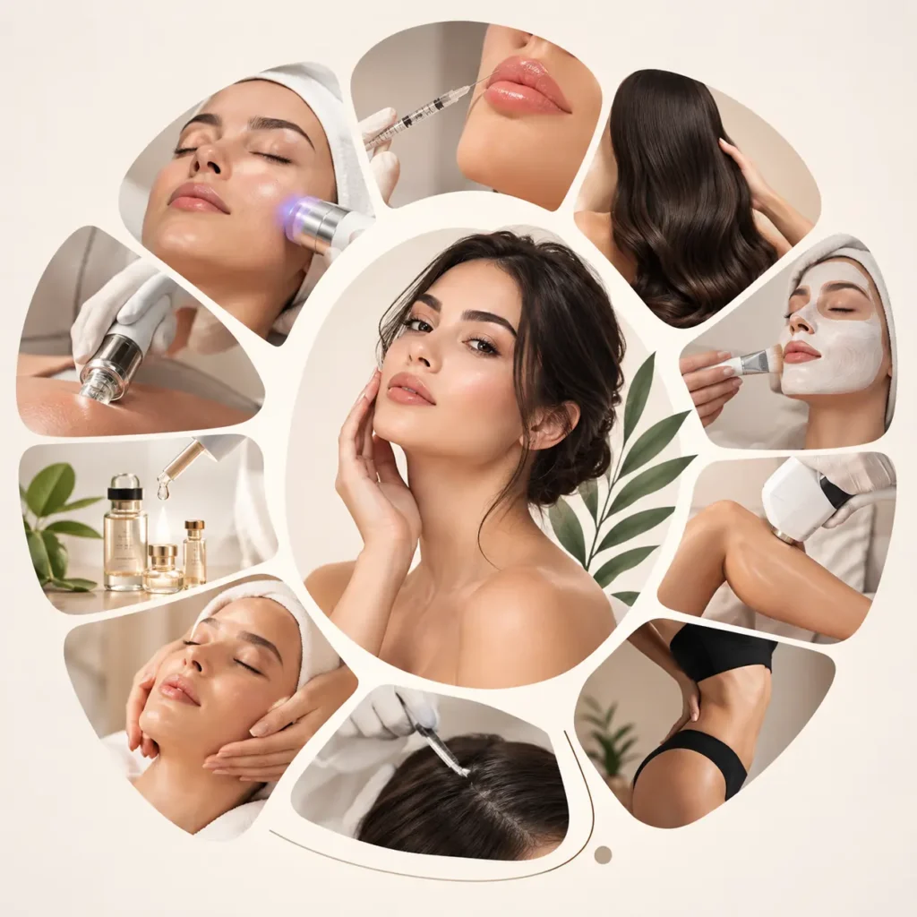 خدمات زیبایی و جوانسازی